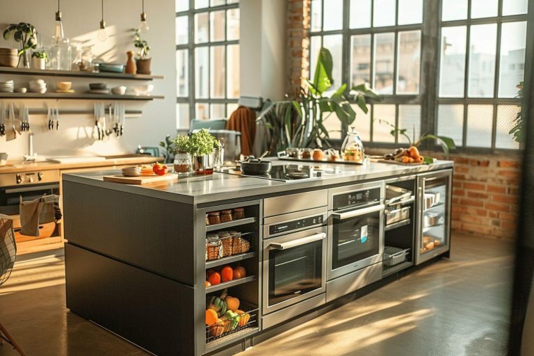 Comment intégrer un îlot central dans une petite cuisine pour gagner en espace et en praticité ?